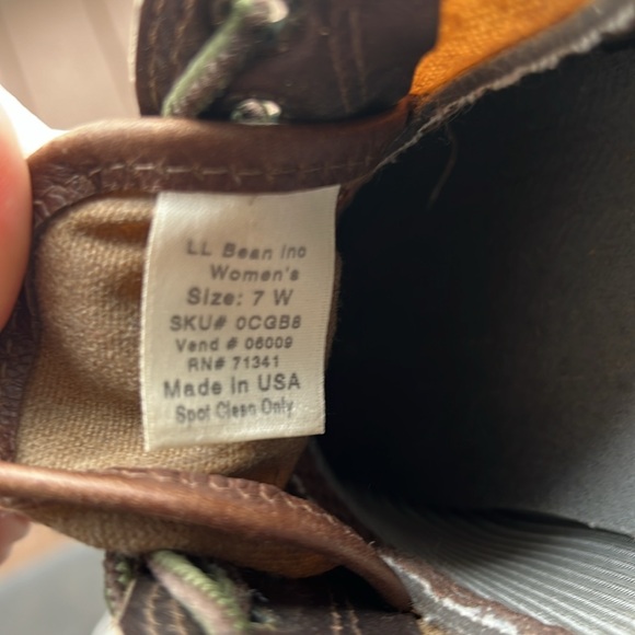 Vintage L.L. Bean Women's Maine Hunting Shoe Duck Boots Bean Boots - Picture 4 of 5